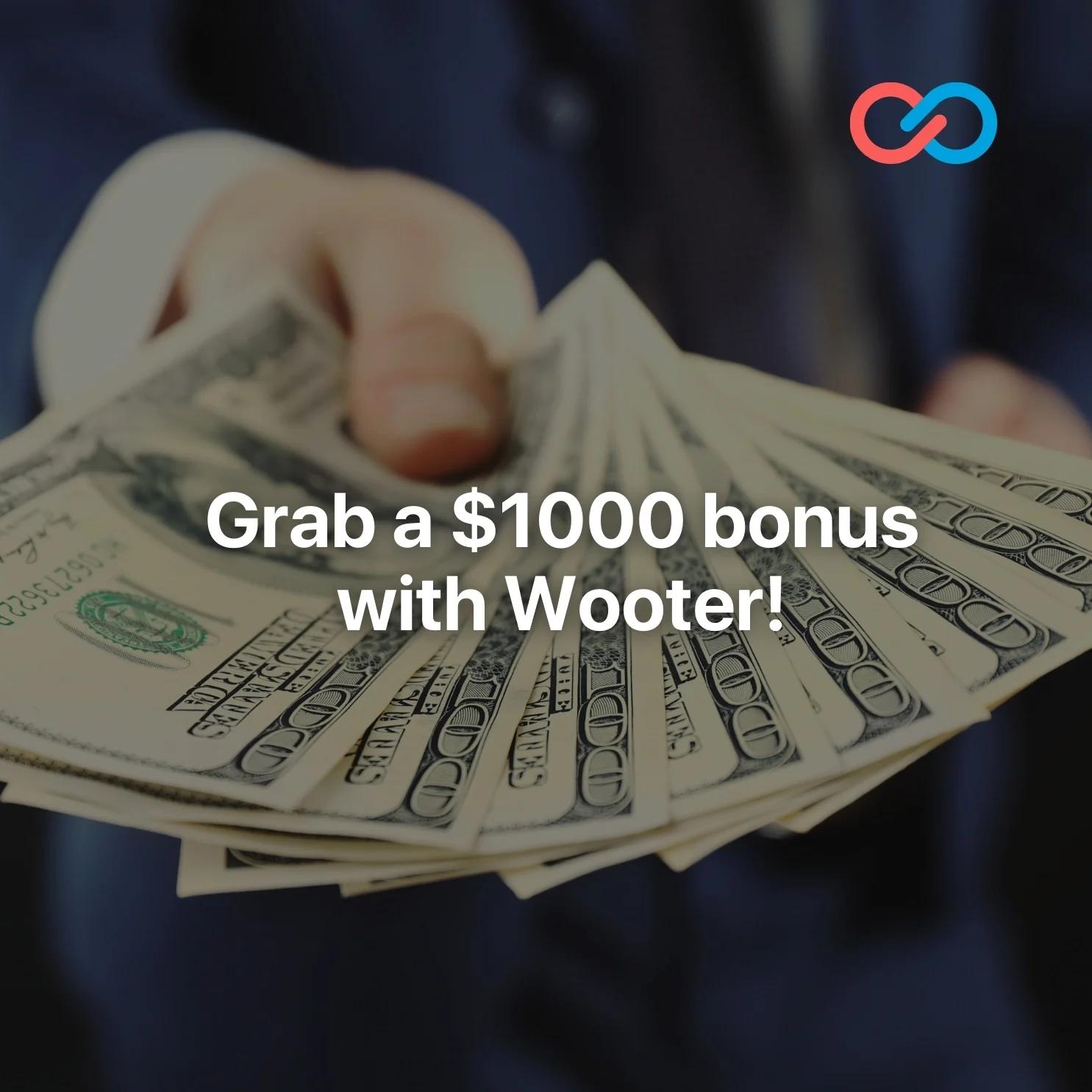 Wooter Partner Program - Promote Wooter, Earn Bonus Rewards