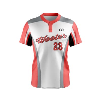 Buy Custom Lightweight 2-Button Baseball Jerseys Online | Wooter Apparel