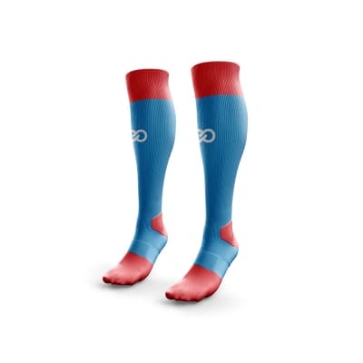 Buy Custom Knitted Euro Socks Online | Custom Soccer Socks 