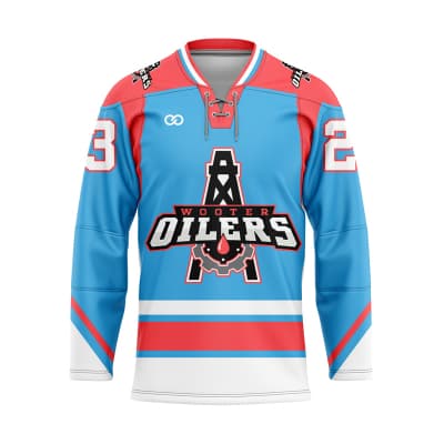 Buy Custom Laced Hockey Goalie Jerseys Online | Wooter Apparel