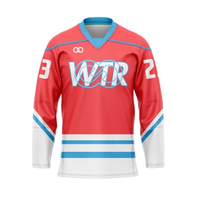 Buy Custom V-Neck Hockey Jerseys Online | Design Your Own | Wooter Apparel