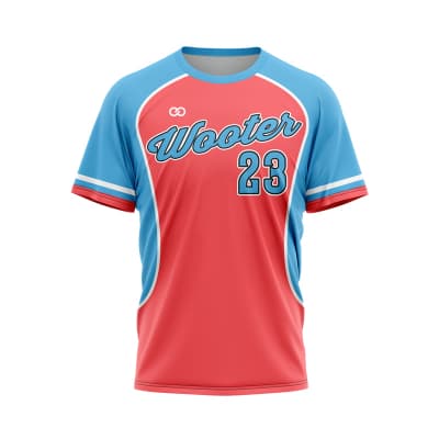 Buy Custom Lightweight Crew Neck Baseball Jerseys | Custom Baseball Jerseys | Wooter Apparel