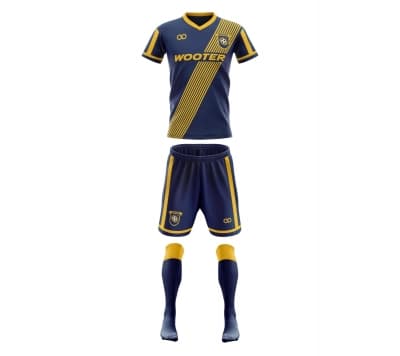 Custom Soccer Uniform (with Custom Knitted Socks)