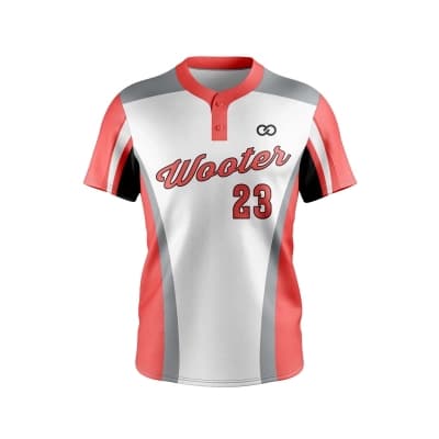 Buy Custom Lightweight 2-Button Baseball Jerseys Online | Wooter Apparel