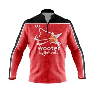 Buy Custom 1/4 Zip Long Sleeve Shooting Shirts Online | Wooter Apparel