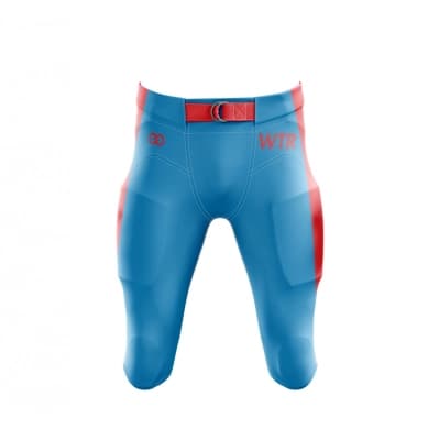 Buy Custom Football Pants with Integrated Pads Online | Wooter Apparel