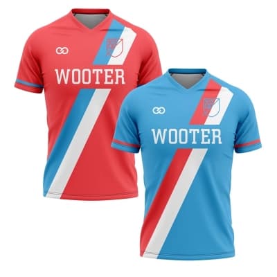 Buy Custom Reversible Soccer Jerseys Online | V-Neck Soccer Jerseys | Wooter Apparel