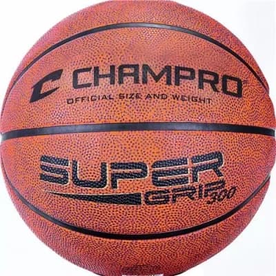 Champro Super Grip 300 Rubber Basketball | Maximum Grip for Indoor and Outdoor Play