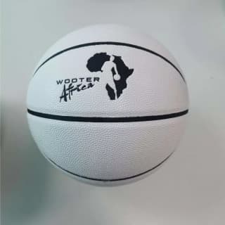 Wooter Africa Custom Basketball, White Custom Basketball, White Game Basketball, White Basketball