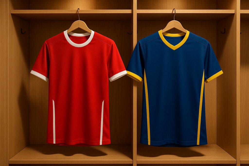 Color Contrast Rules for Team Jerseys