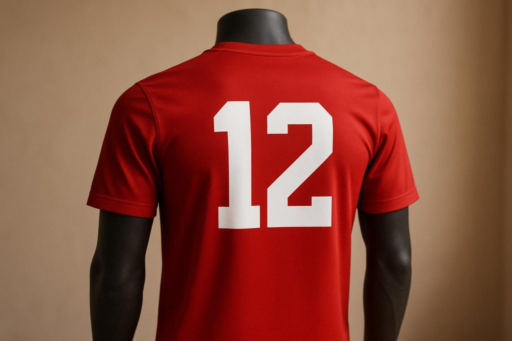 Number Legibility Rules for Sports Uniforms