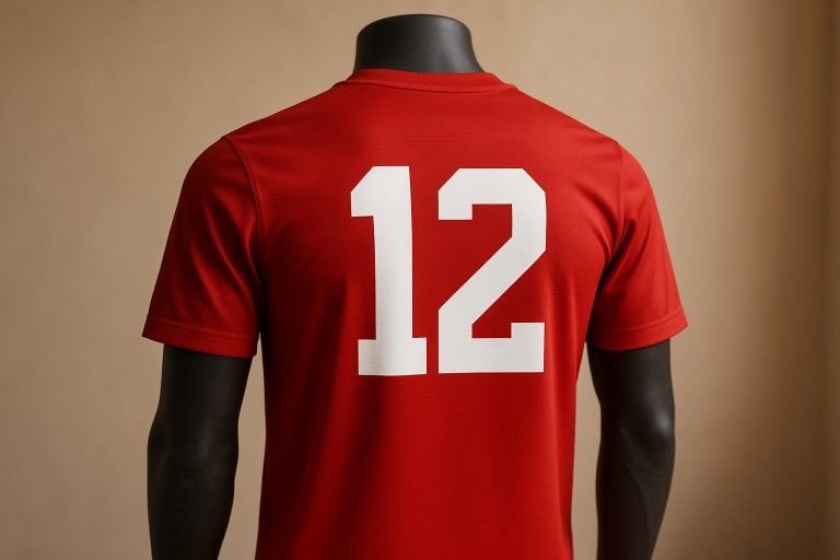 Number Legibility Rules for Sports Uniforms