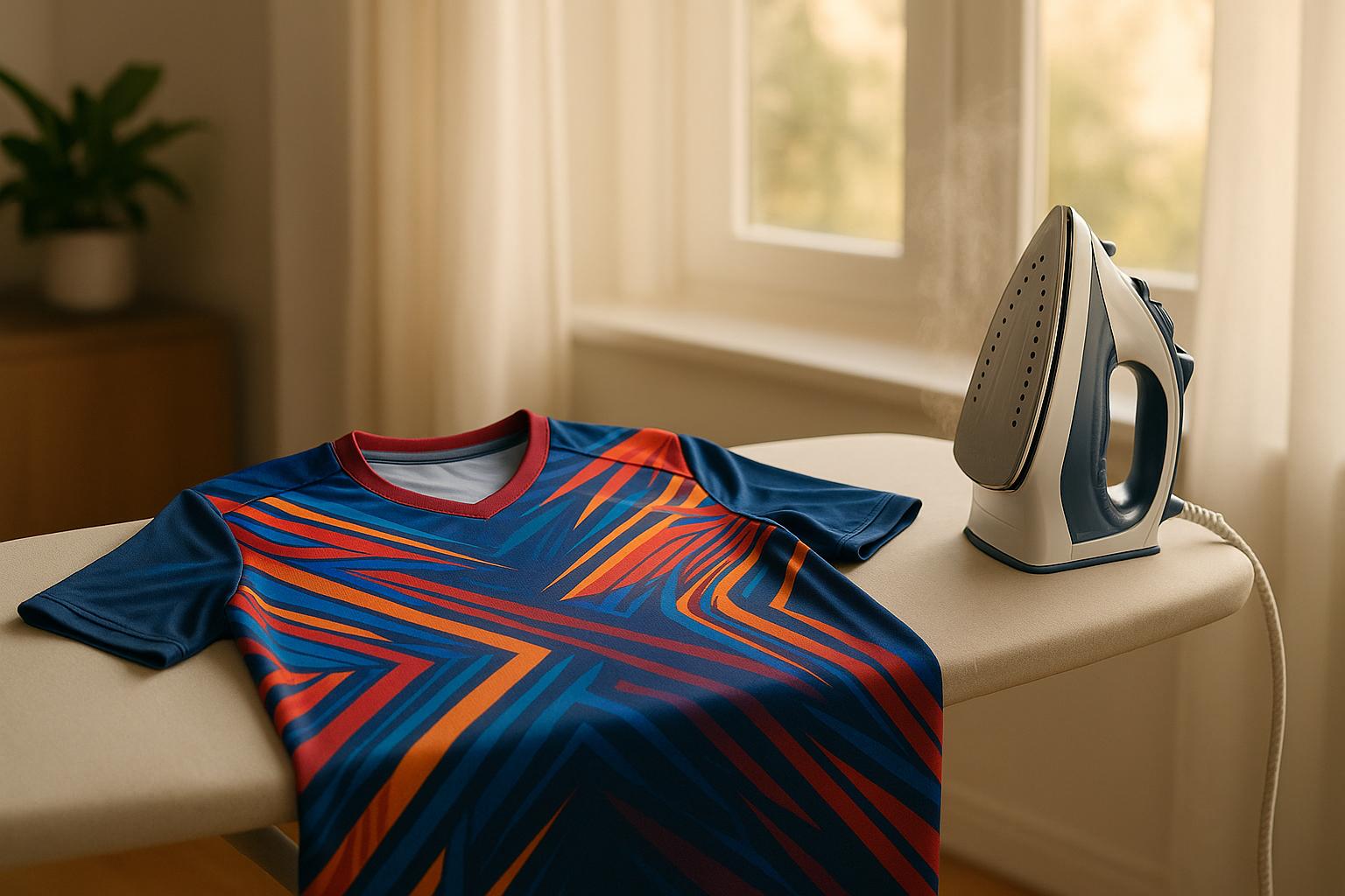 How to Iron Sublimated Jerseys Safely