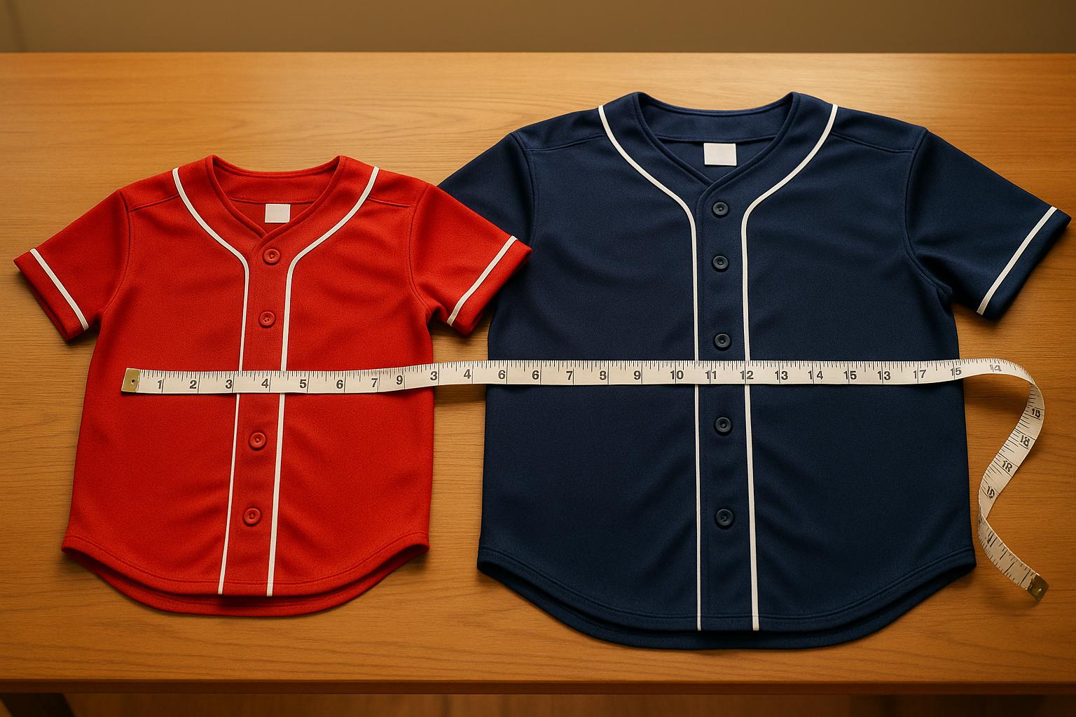 Youth vs. Adult Baseball Jersey Sizing Guide