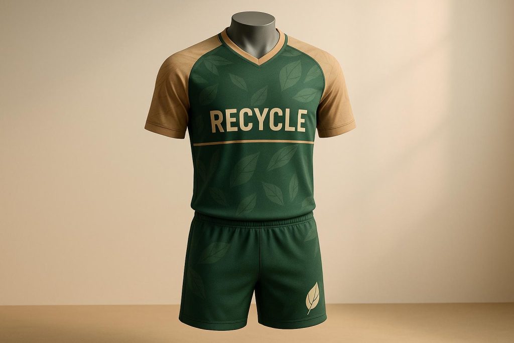 Recyclable Materials in Custom Team Uniforms