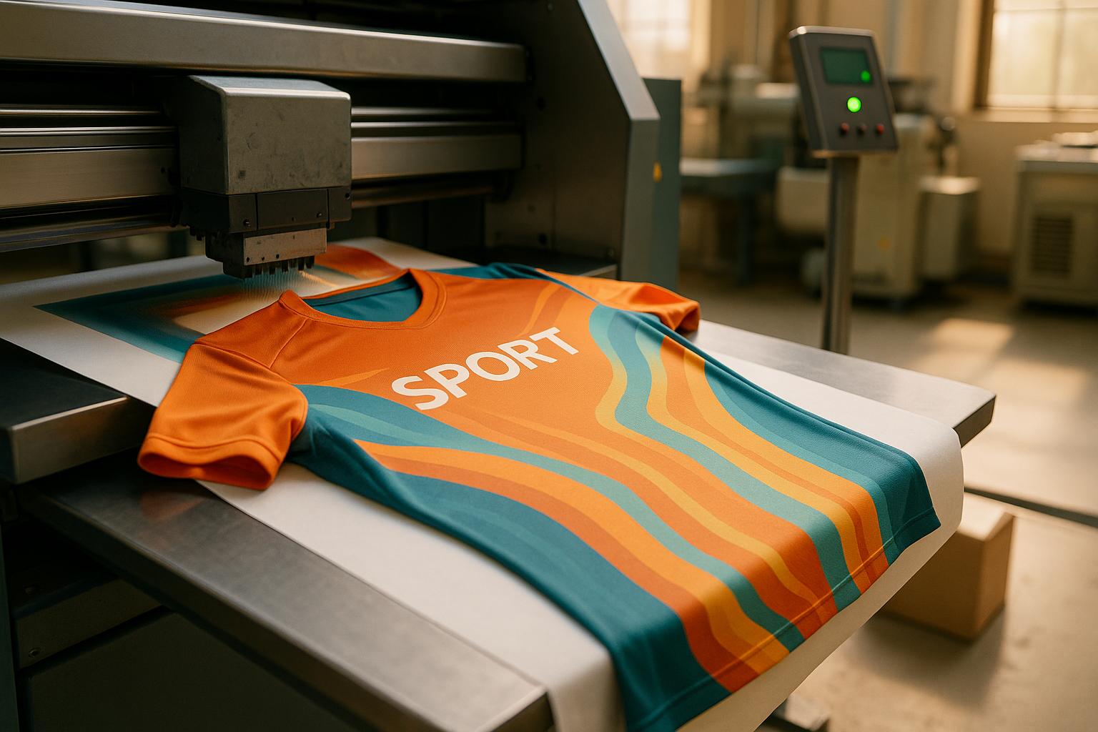 How Sublimation Reduces Energy Use in Sportswear