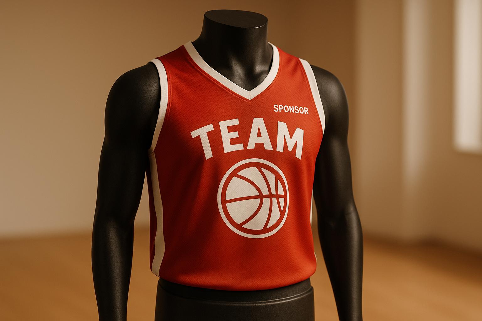Designing Custom Basketball Jerseys: Logo Placement Tips