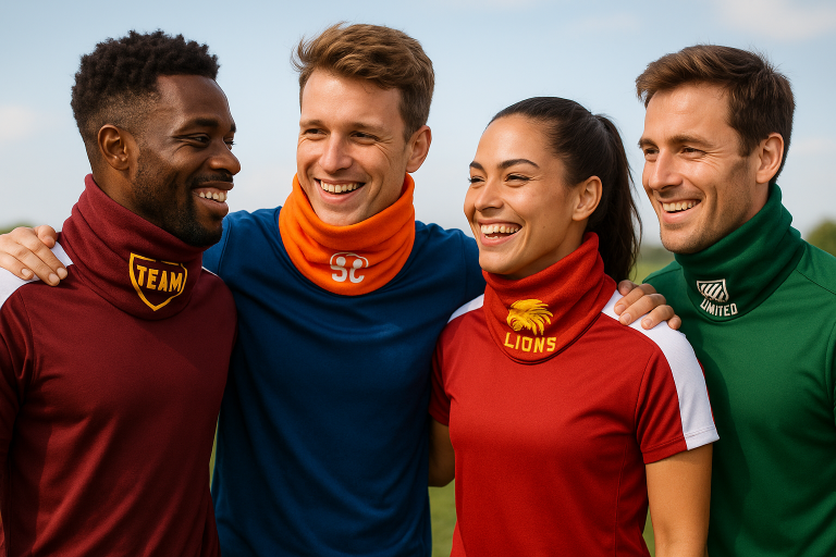 Custom Neck Warmers for Soccer Teams: Design Tips