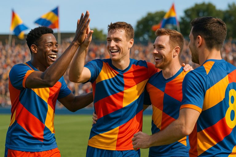 How Bold Color Blocking Boosts Team Identity