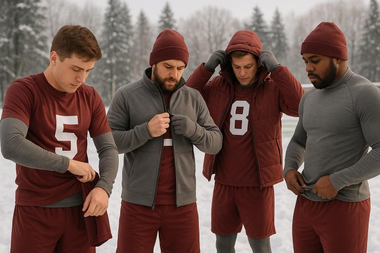 How to Layer Team Uniforms for Winter Games