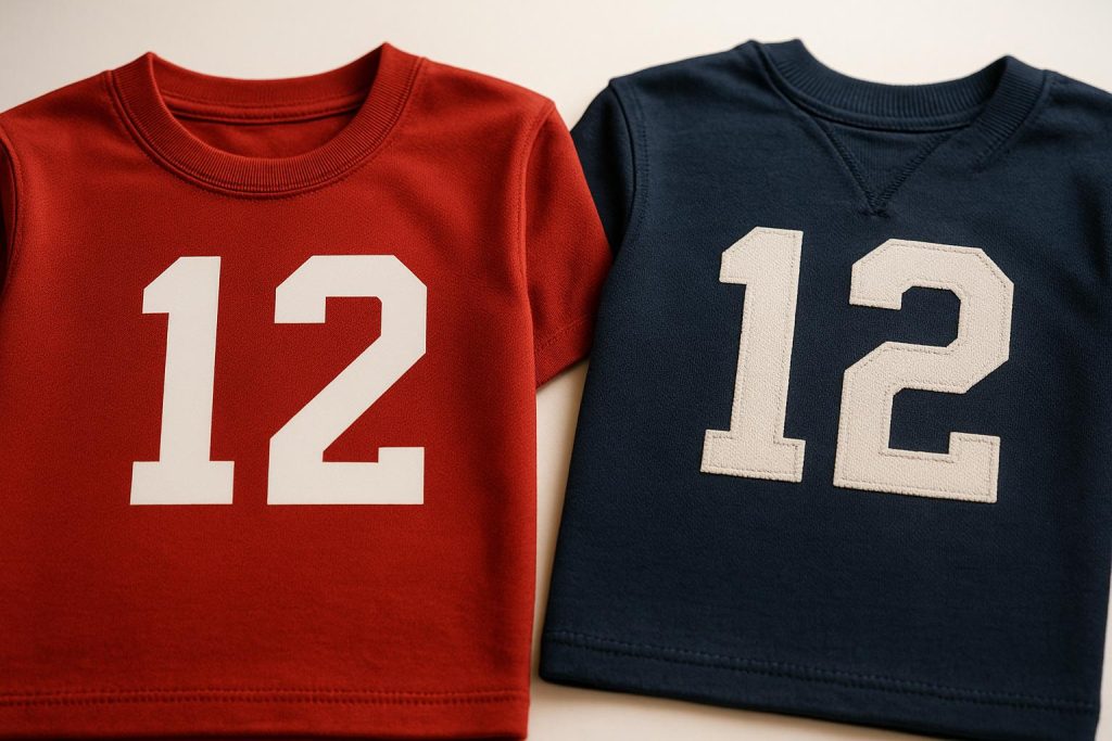 Sublimation vs. Screen Printing: Impact on Number Clarity