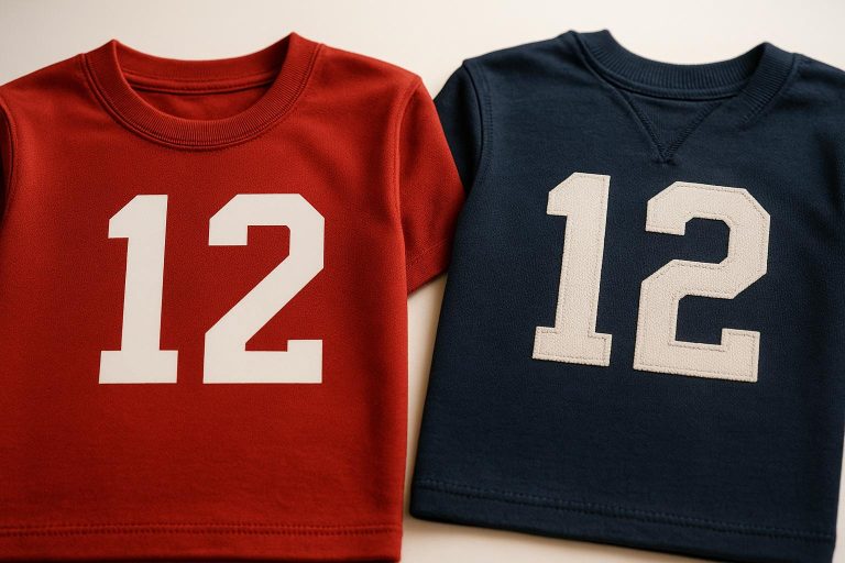 Sublimation vs. Screen Printing: Impact on Number Clarity