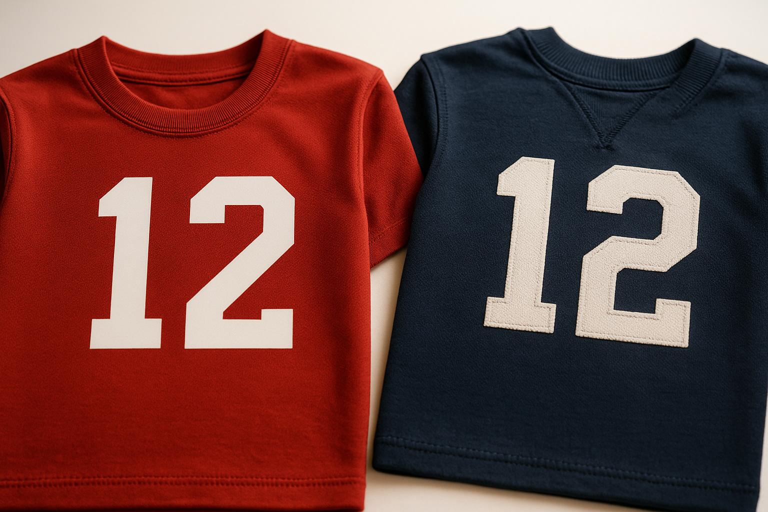 Sublimation vs. Screen Printing: Impact on Number Clarity