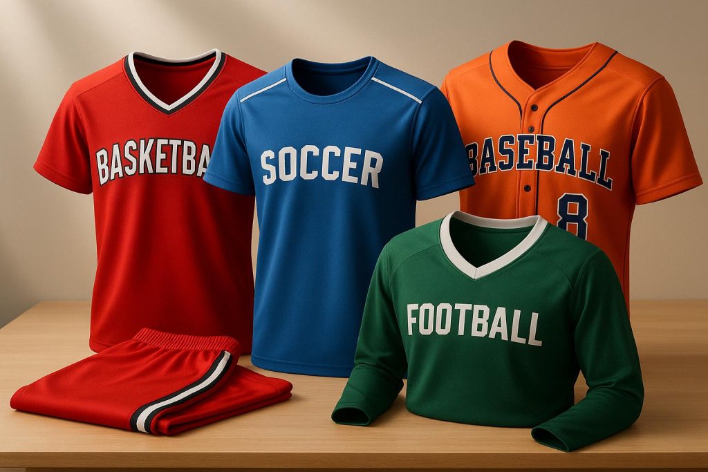 Top 7 Stretch Fabrics for Custom Team Uniforms