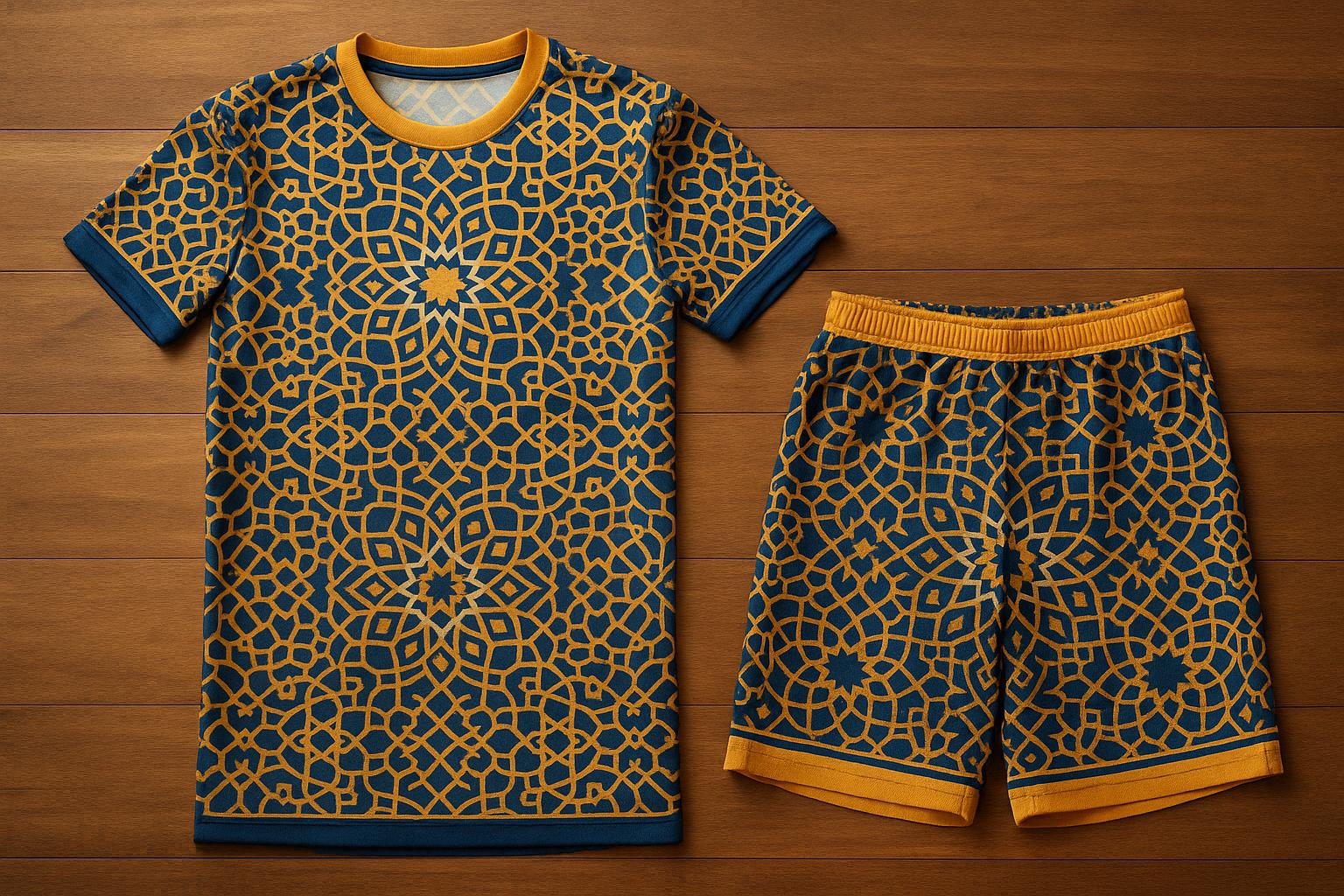 Islamic Art in Sublimated Uniforms