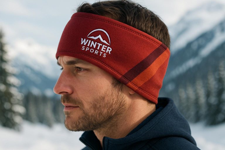 Custom Fleece Headbands for Winter Sports