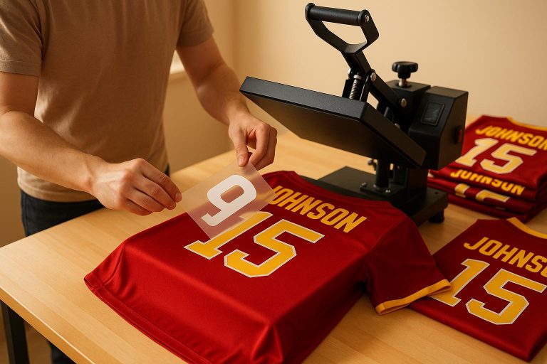 How to Add Names and Numbers to Custom Jerseys