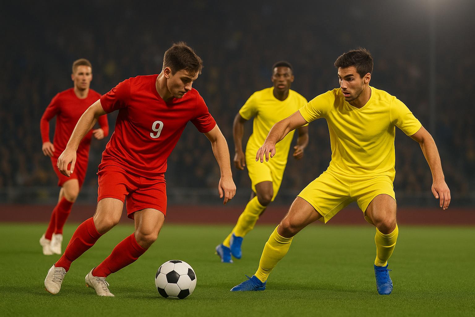 How Contrast Impacts Team Uniform Visibility