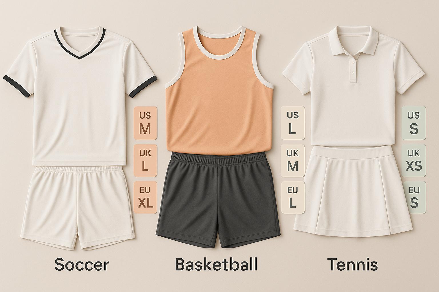 Sports Uniform Size Converter