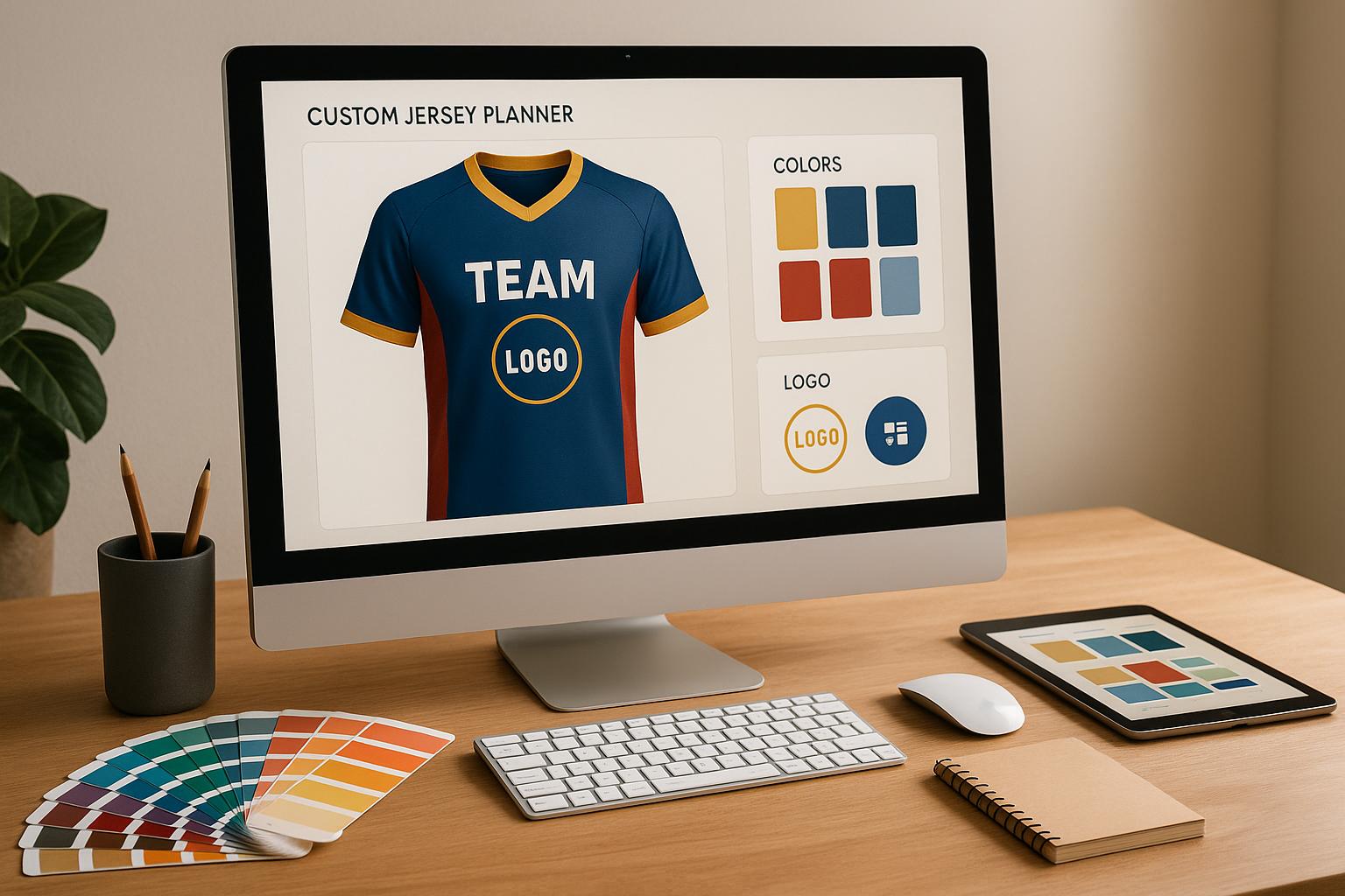 Custom Jersey Design Planner