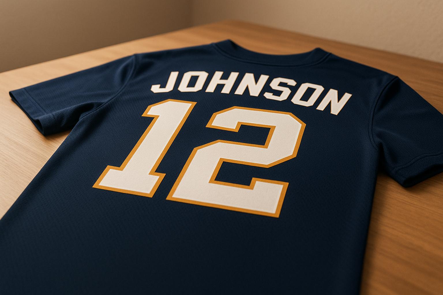 Ultimate Guide to Jersey Name and Number Sizing