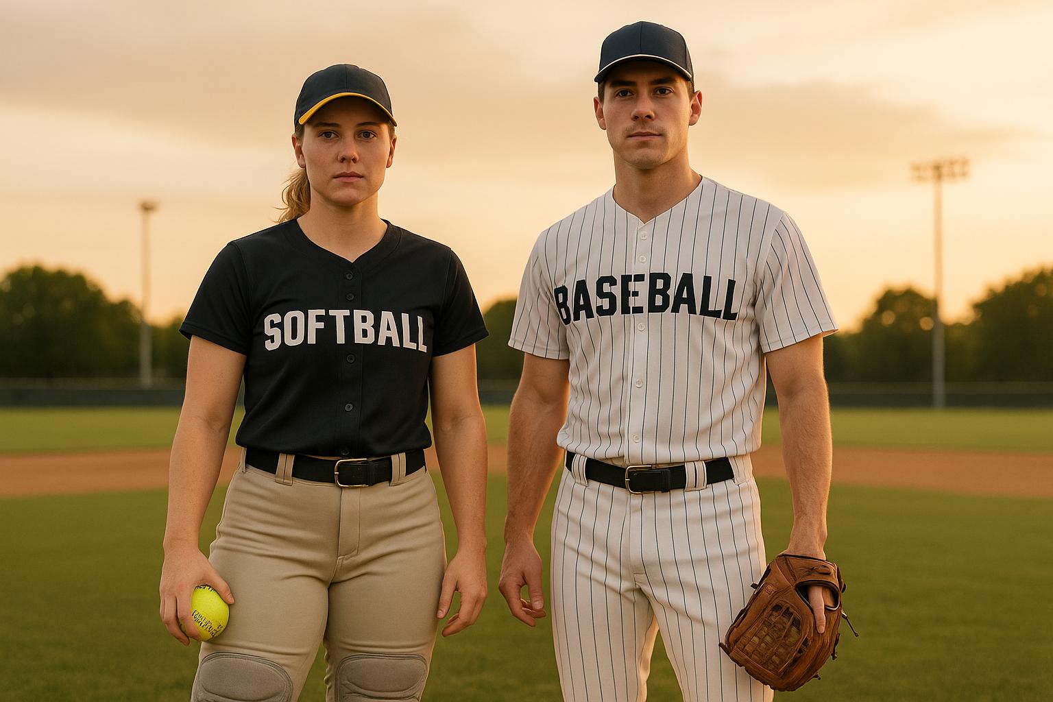 Baseball vs. Softball Gender Uniform Rules