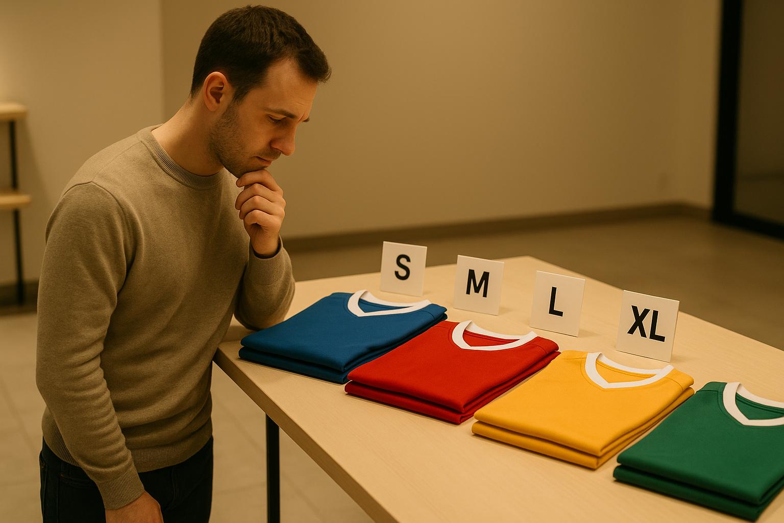 Sports Jersey Size Calculator