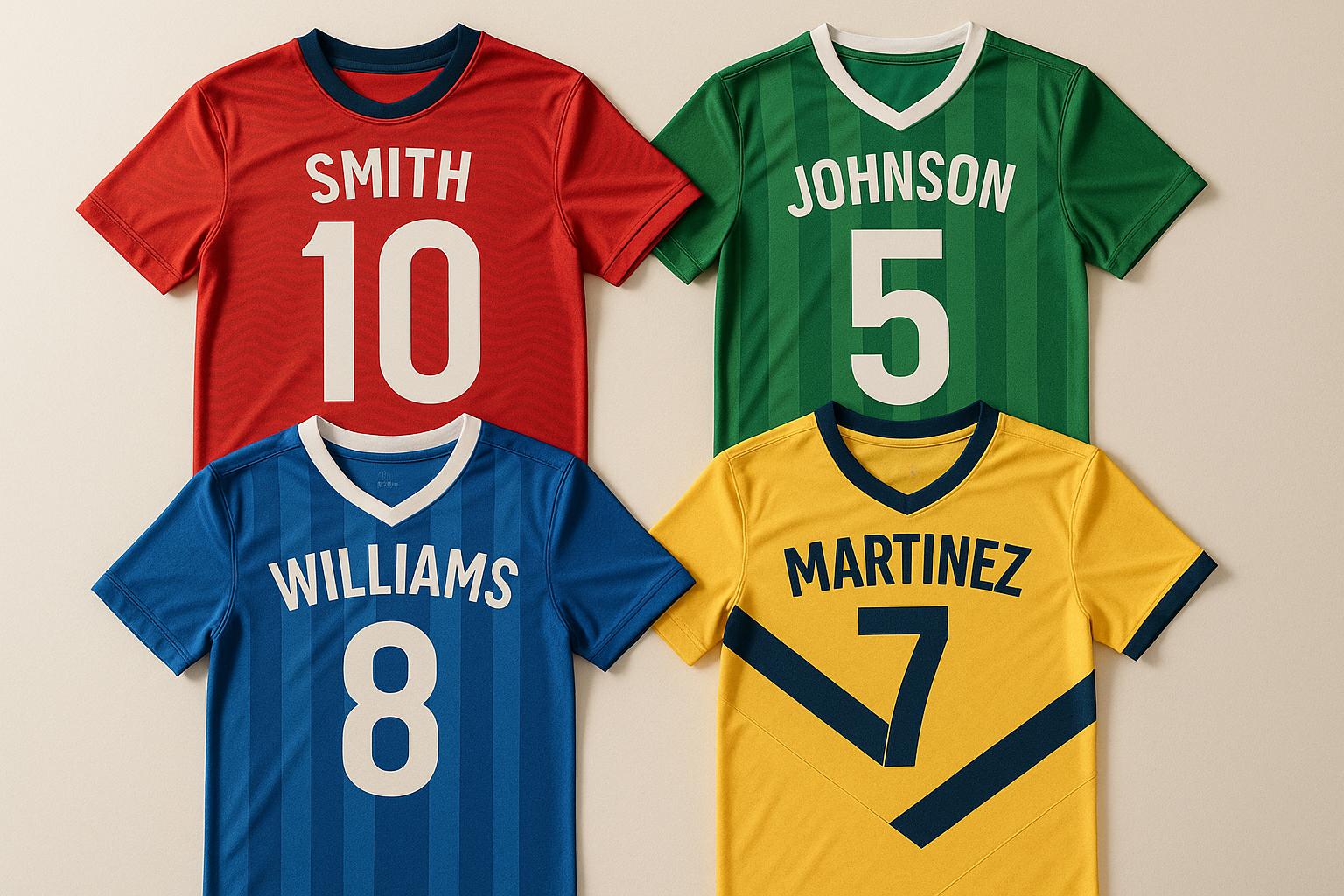 How to Design Soccer Jerseys That Meet League Rules