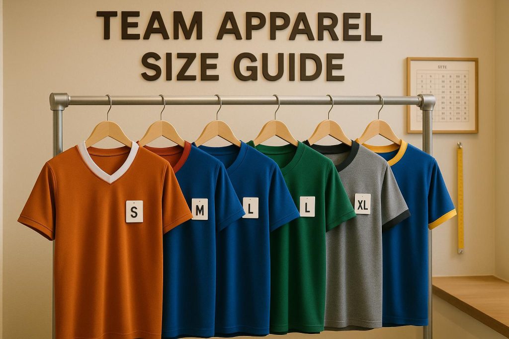 Team Apparel Size Guide