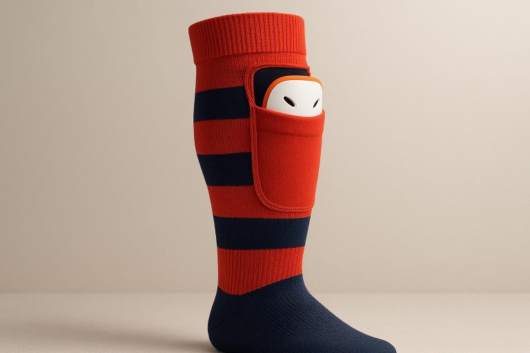 Custom Soccer Socks with Shin Guard Pouches