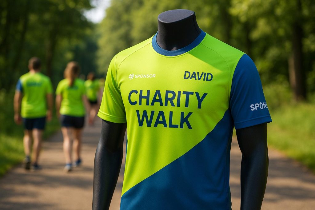How to Design Charity Walk Jerseys
