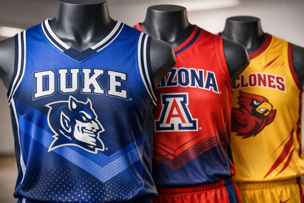 How Sublimation Changed College Basketball Uniforms