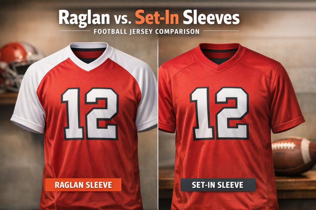 Raglan vs. Set-In Sleeves: Football Jersey Comparison