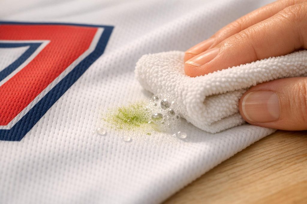 How to Remove Stains from Sublimated Jerseys