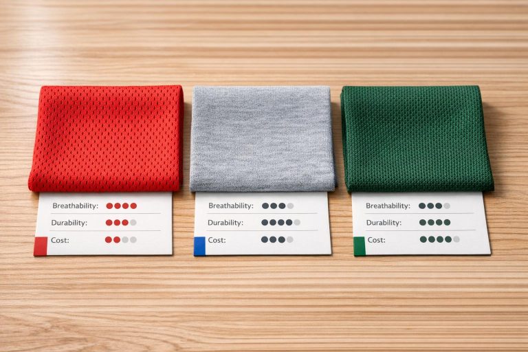 Sports Uniform Material Comparison Tool