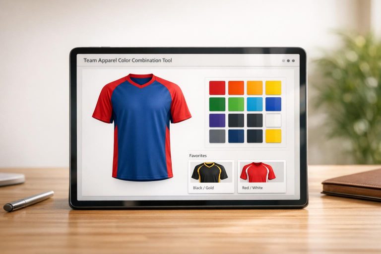 Team Apparel Color Combination Tool