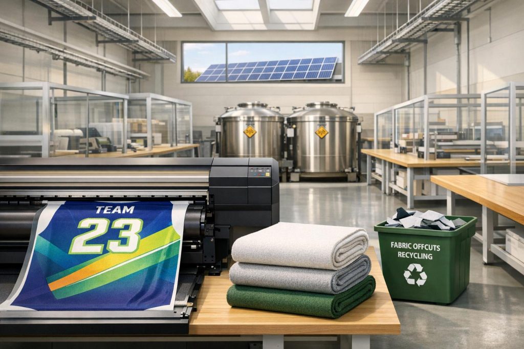 Energy-Efficient Processes for Custom Sportswear