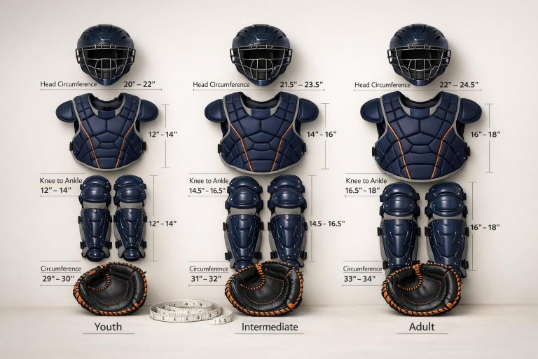 Catcher Gear Sizing Chart: Youth and Adult Explained