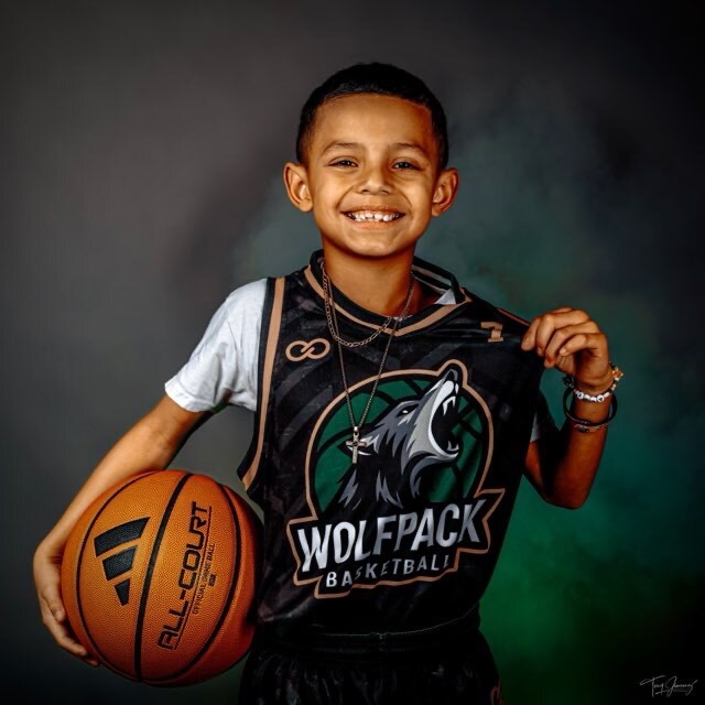 custom youth basketball uniform