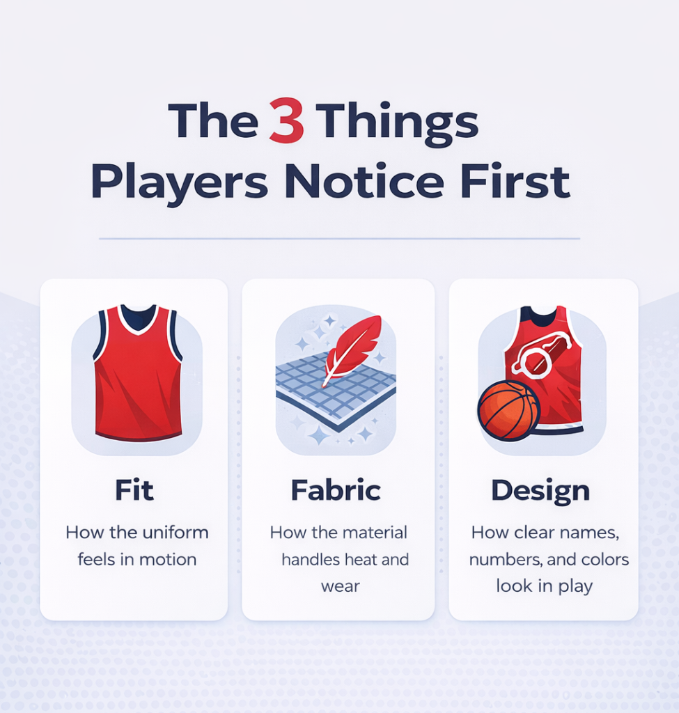 The 3 things players notice first